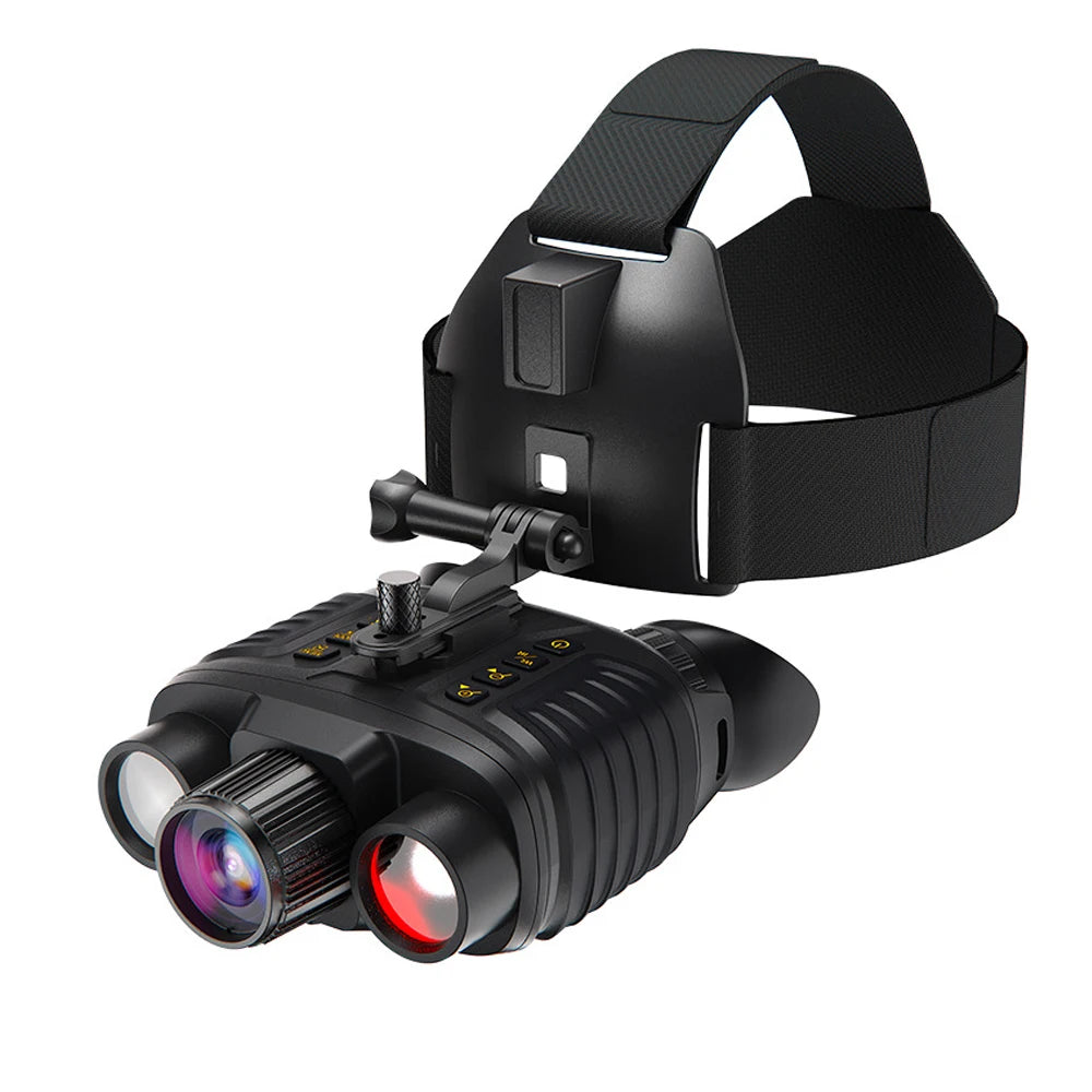 12 of 12 Essential CBRN Survival Items - MUST HAVE: NV8360 4K UHD Infrared Night Vision Tactical Binoculars Head-mounted Naked-eye 3D Binocular Telescope Camera for Hunting