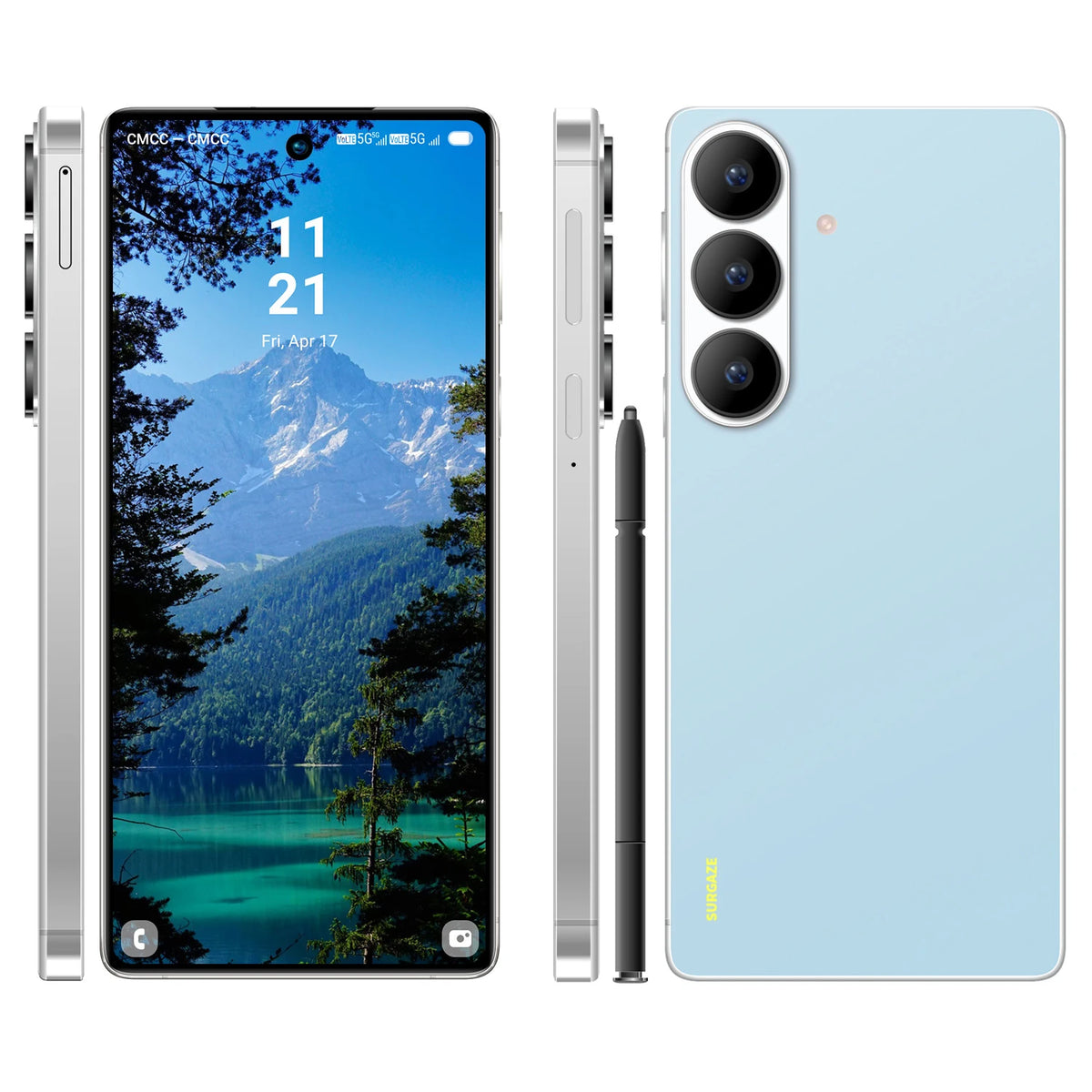 SURGAZE New High-Performance S26+ Smartphone Android15 5200mAh 12GB+512GB 6.8Inch 5G Dual SIM Global Version Mobile Phone