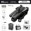 NEW Drone 8KM Long Range 8K HD Camera GPS Return 5G Transmission 360° Laser Obstacle Avoidance Brushless RC Quadcopter Gift