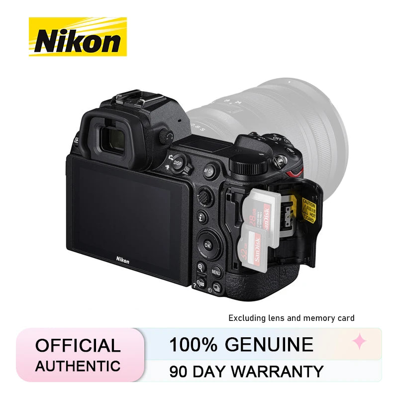 【NEW】Nikon Mirrorless Camera Z6II Full-Frame Digital Camera 24.5MP 4K UHD Video Camera for Photography & Vlogging
