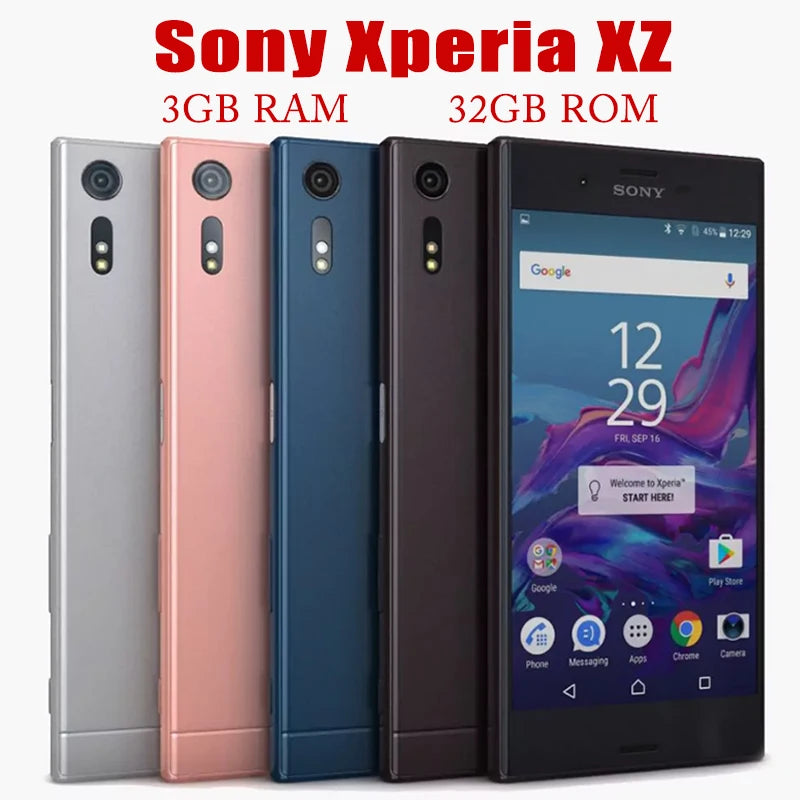 Sony XZ SO-01 Japanese Xperia 4G LTE RAM 3GB ROM 64GB GSM Unlocked Android Quad Core 5.2" WIFI GPS Original Used Mobile phone