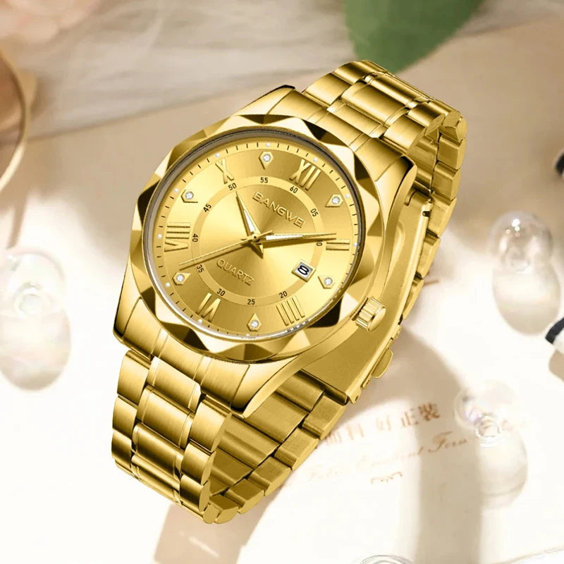LIGE Elegant Classic Quartz Women's Watches Fashion Creative Diamond Design Top Luxury Waterproof Luminous Calendar Woman Watch