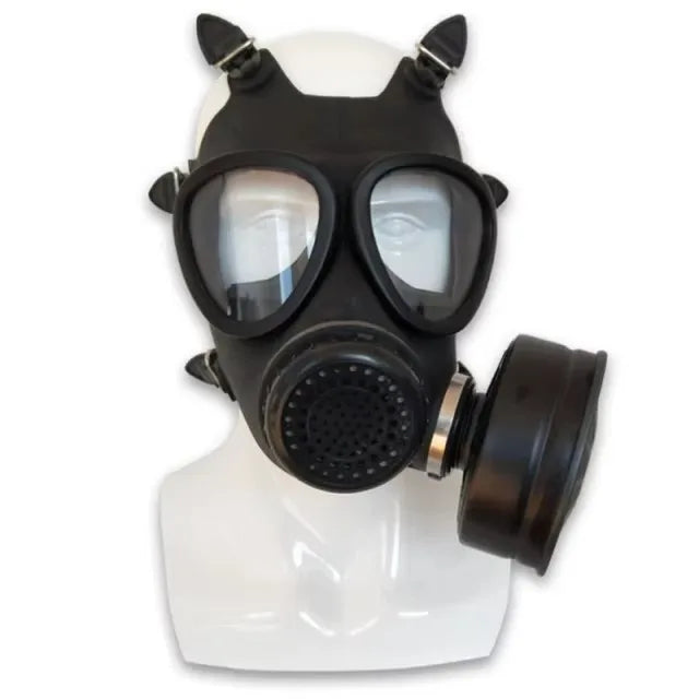 3 of 12 Essential CBRN Survival Items - MUST HAVE: MF14/05 type gas mask, chemical anti nuclear pollution radiation head mounted respirator, full face gas mask with 40mm filter