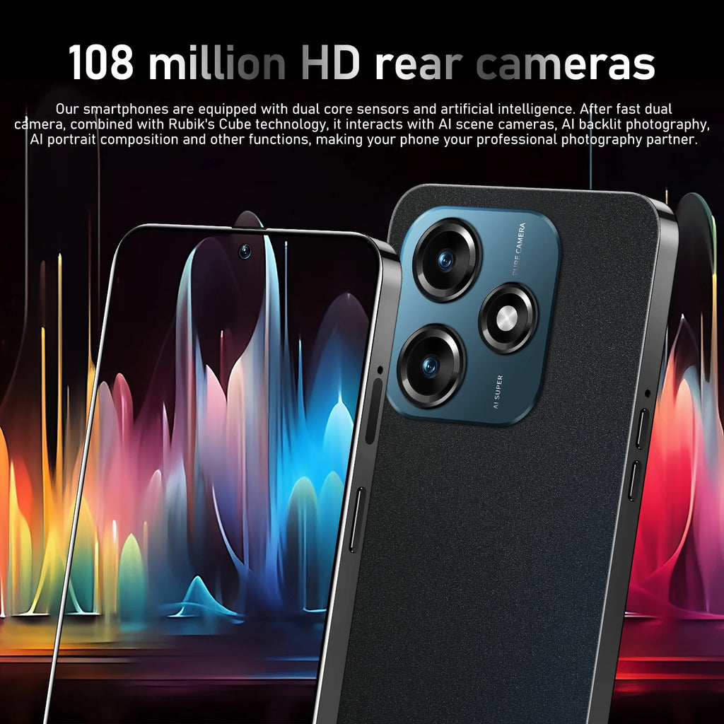New 2026 High Quality 15T Pro Original Intelligent 4G 5G Dual Card Dual Standby System Global Version 7800mAh Battery Arrival