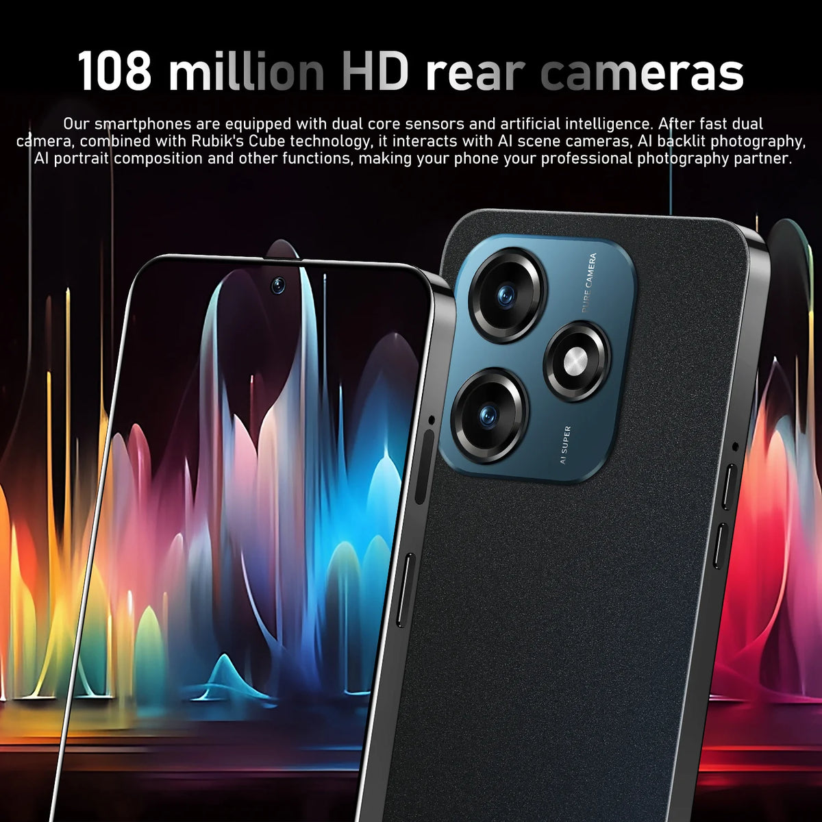 New 2026 High Quality 15T Pro Original Intelligent 4G 5G Dual Card Dual Standby System Global Version 7800mAh Battery Arrival