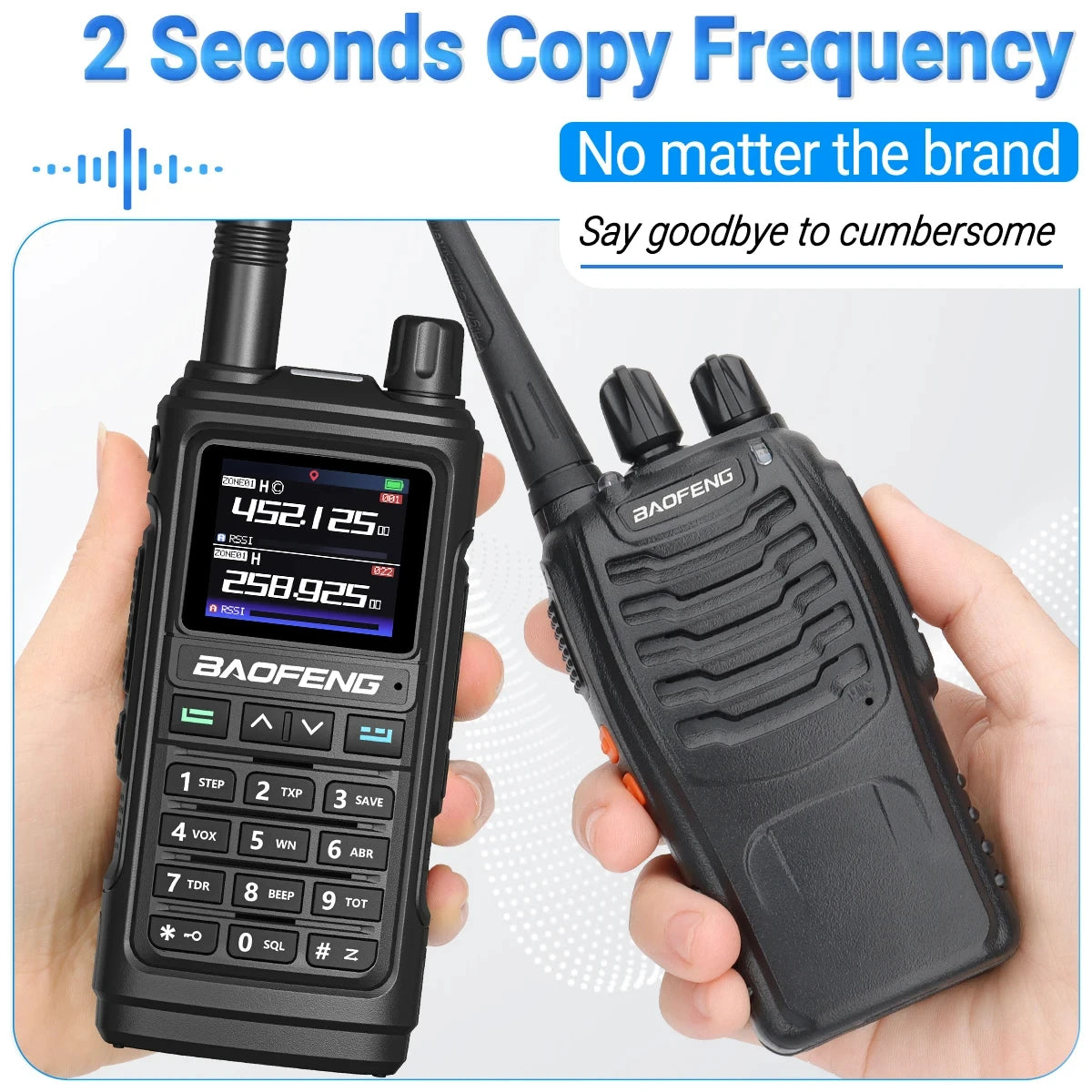 Baofeng UV-17Pro GPS Air Band Walkie Talkie Five Bands Receive Tri-Band Transmit FM Two Way Radio UV-17 Pro GPS