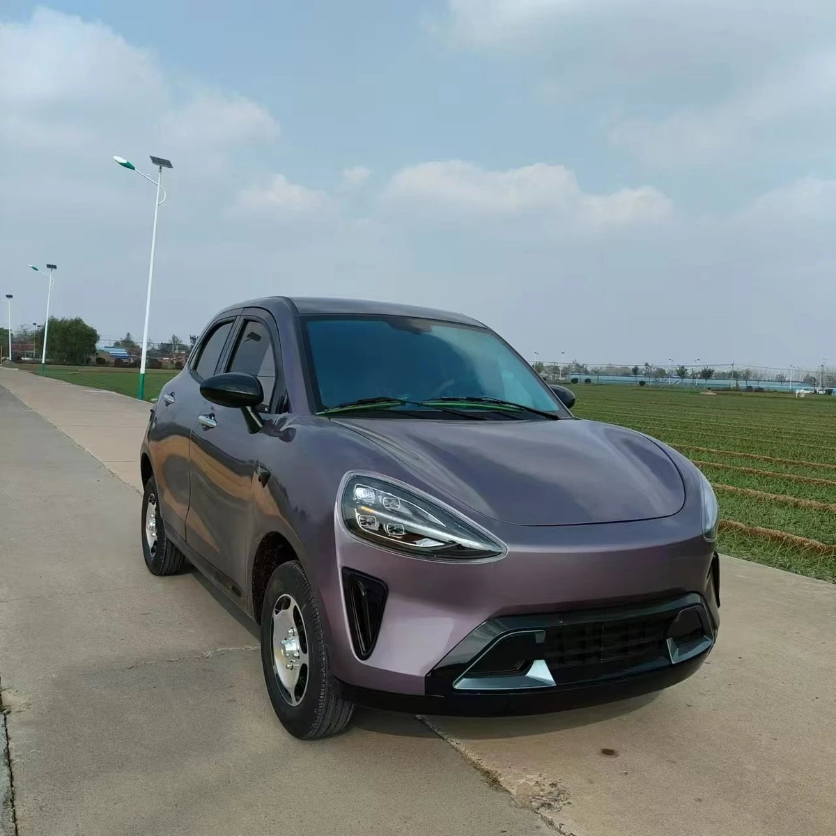 Low-speed four-wheel mini electric vehicle 3000W fully enclosed electric vehicle adult