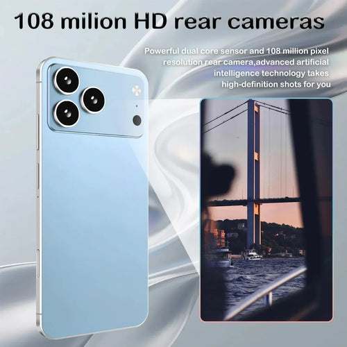 2026 Hot High Quality i17 Promax original intelligent 4G 5G dual card dual standby system global version 8000mAh battery Arrival