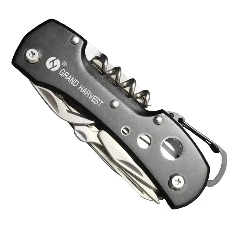 Multitool Knife 11 In 1 Fold Gear Swiss Knife Survive Pocket Hunting Outdoor Camping Survival Multifunctional Folding Knife