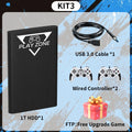 Play Zone 1T Retro Game HDD for Switch/PS5/Xbox/PS4/PS3/PS2/WIIU Emulator Console Launchbox＆Retrobat＆Playnite 16191 Games for PC