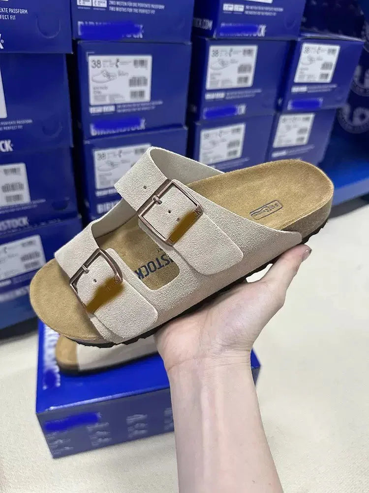 Fashionable modern men's and women's sandals are comfortable and versatile for summer, beach, and outdoor use
