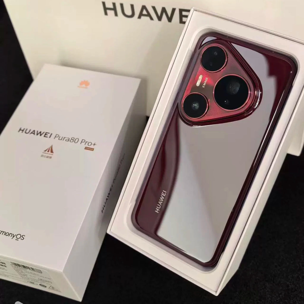Original Huawei Pura 80 Pro+ Mobile Phone 6.8" OLED Display HarmonyOS 5.1 Kirin 9020 Camera 50MP Battery 5700mAh Smartphone