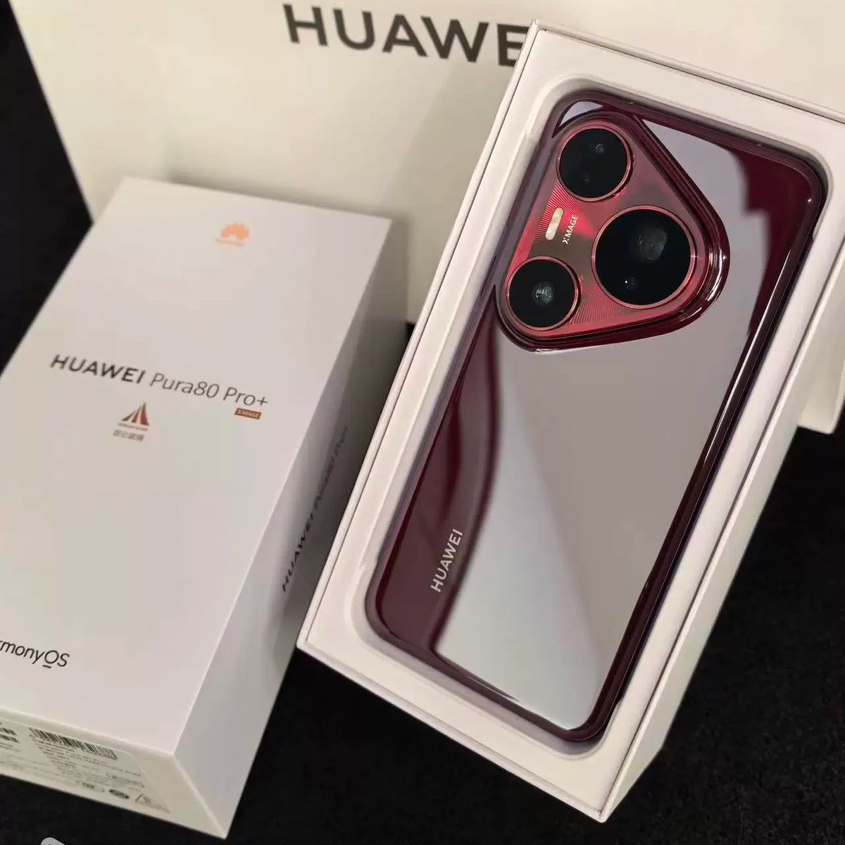 Original Huawei Pura 80 Pro+ Mobile Phone 6.8" OLED Display HarmonyOS 5.1 Kirin 9020 Camera 50MP Battery 5700mAh Smartphone