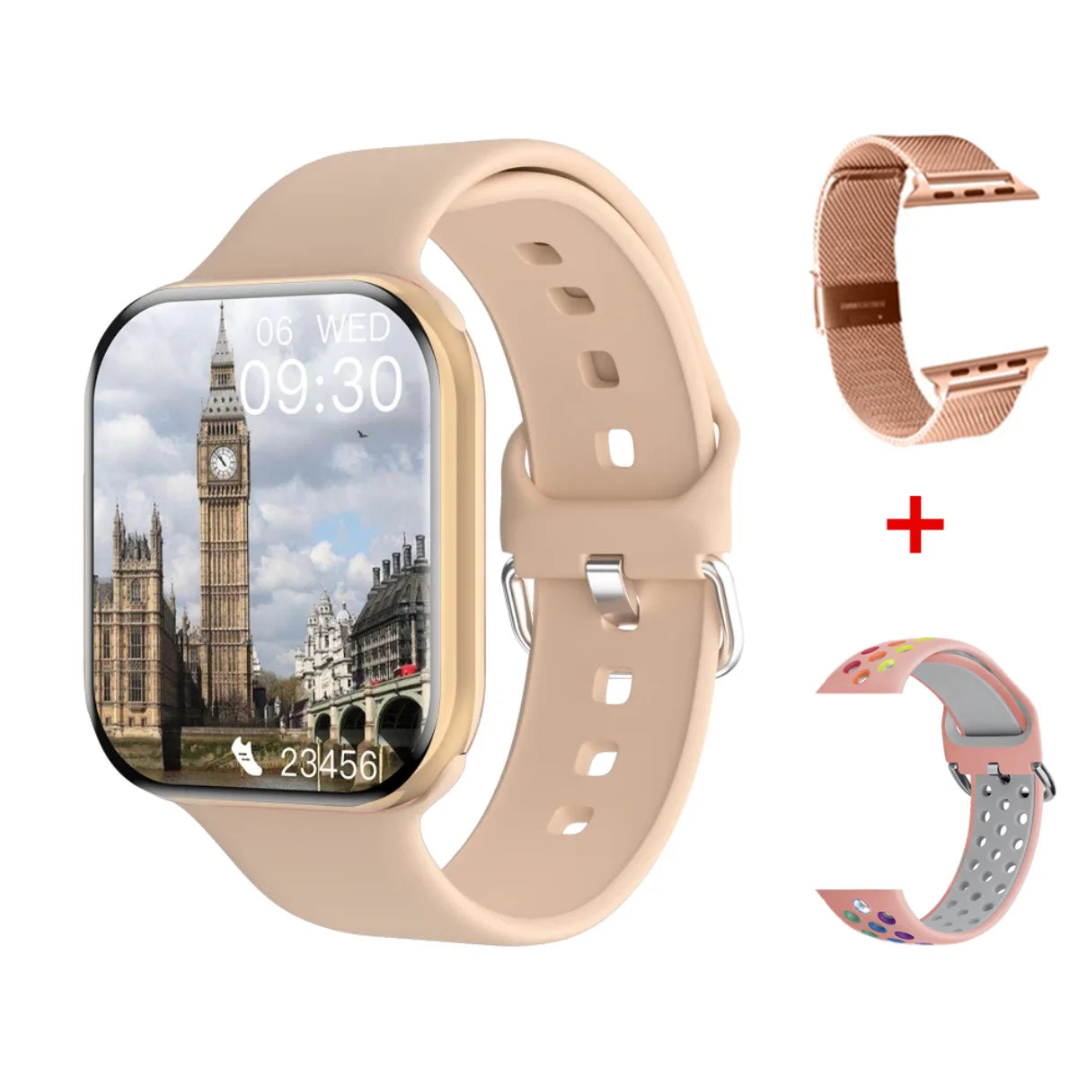 Original 2026 For Apple Watch 10 Smart Watch Men Body Temperature Bluetooth Call NFC GPS Sports Women DT SmartWatch X for Apple