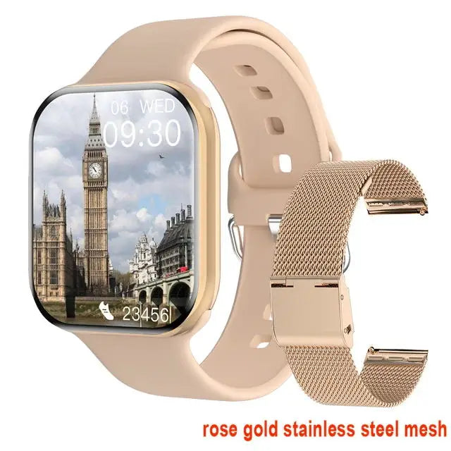 Original 2026 For Apple Watch 10 Smart Watch Men Body Temperature Bluetooth Call NFC GPS Sports Women DT SmartWatch X for Apple