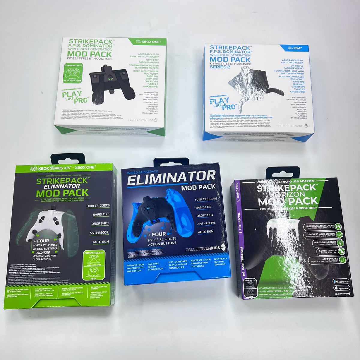 2025 PS5 Cronus Zen Collective Minds Strike Pack FOR PS4 XBOX ONE Eliminator Mod Pack XBOX SERIES HORIZON