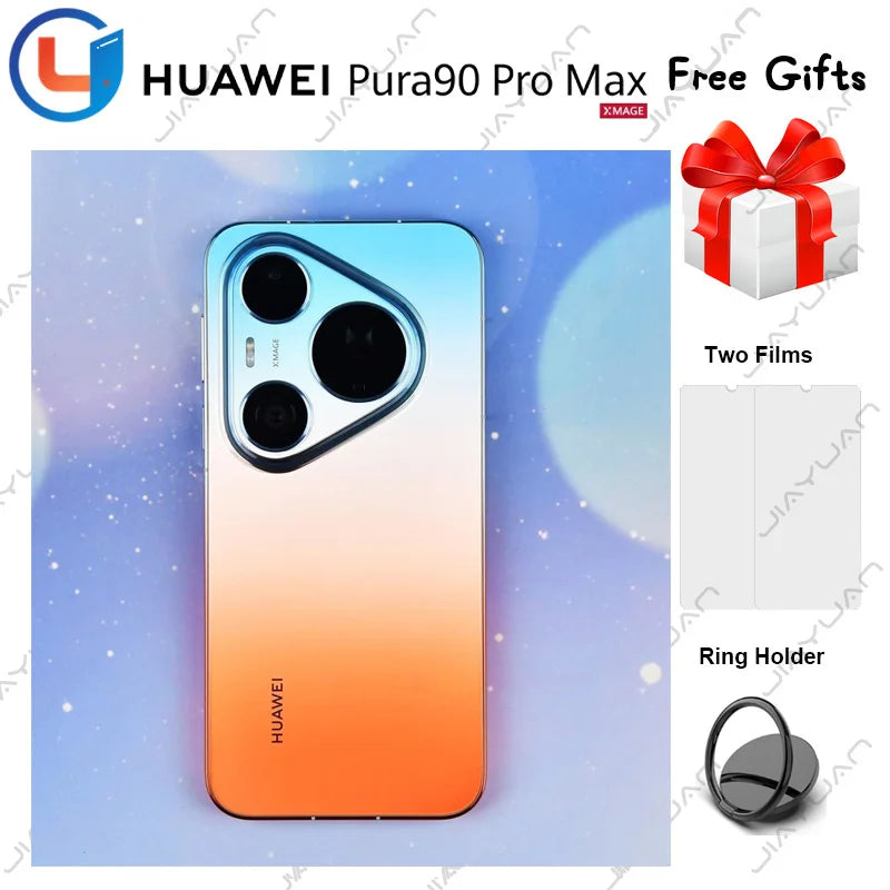 Original Huawei Pura 90 Pro Max Mobile Phone 6.9 Inches 120Hz Display Kirin 9030S Camera 200MP Battery 100W Wired Smartphone