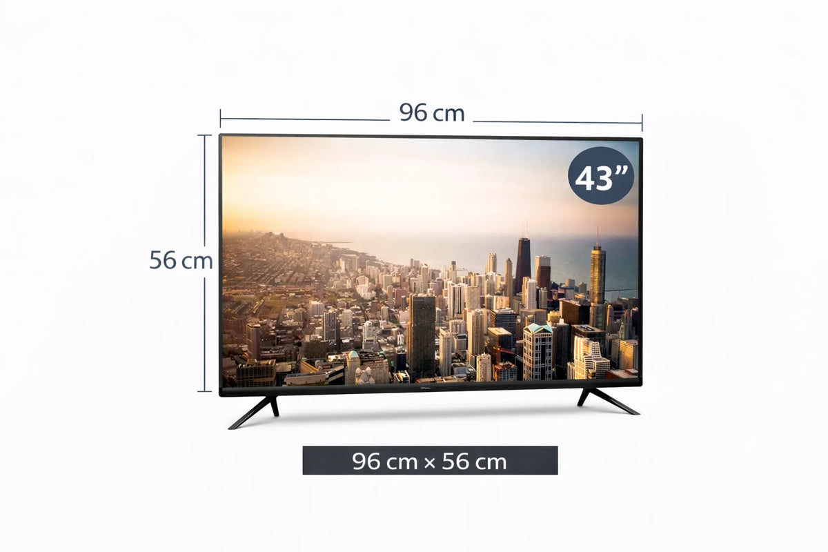 32 43 Inch Android Smart TV 4K UHD LED LCD Television WiFi HDMI USB Hotel TV for Home Russia Europe Market