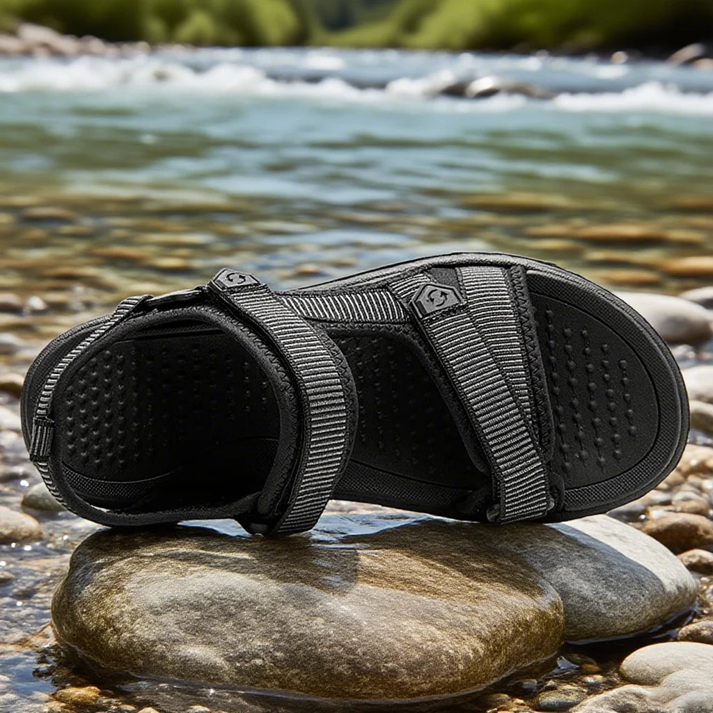 Comfortable Mens Sandals Summer Lightweight Casual Outdoor Beach Holiday Slippers Fashion Breathable Shoes Size40-45