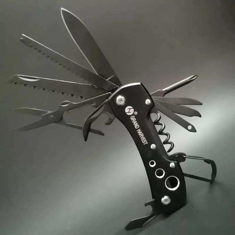 Multitool Knife 11 In 1 Fold Gear Swiss Knife Survive Pocket Hunting Outdoor Camping Survival Multifunctional Folding Knife