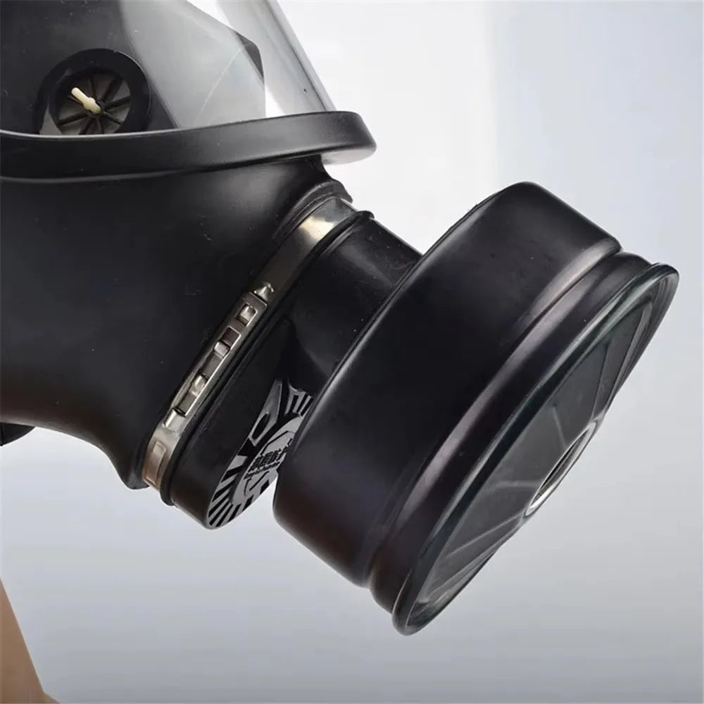 3 of 12 Essential CBRN Survival Items - MUST HAVE: MF14/05 type gas mask, chemical anti nuclear pollution radiation head mounted respirator, full face gas mask with 40mm filter