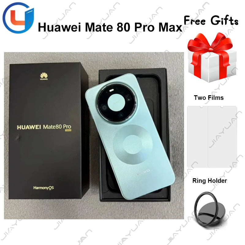 Original Huawei Mate 80 Pro Max 5G Mobile Phone 6.9 Inches Ultra HD Screen HarmonyOS 6.0 Kirin 9030 Pro XMAGE Camera Smartphone