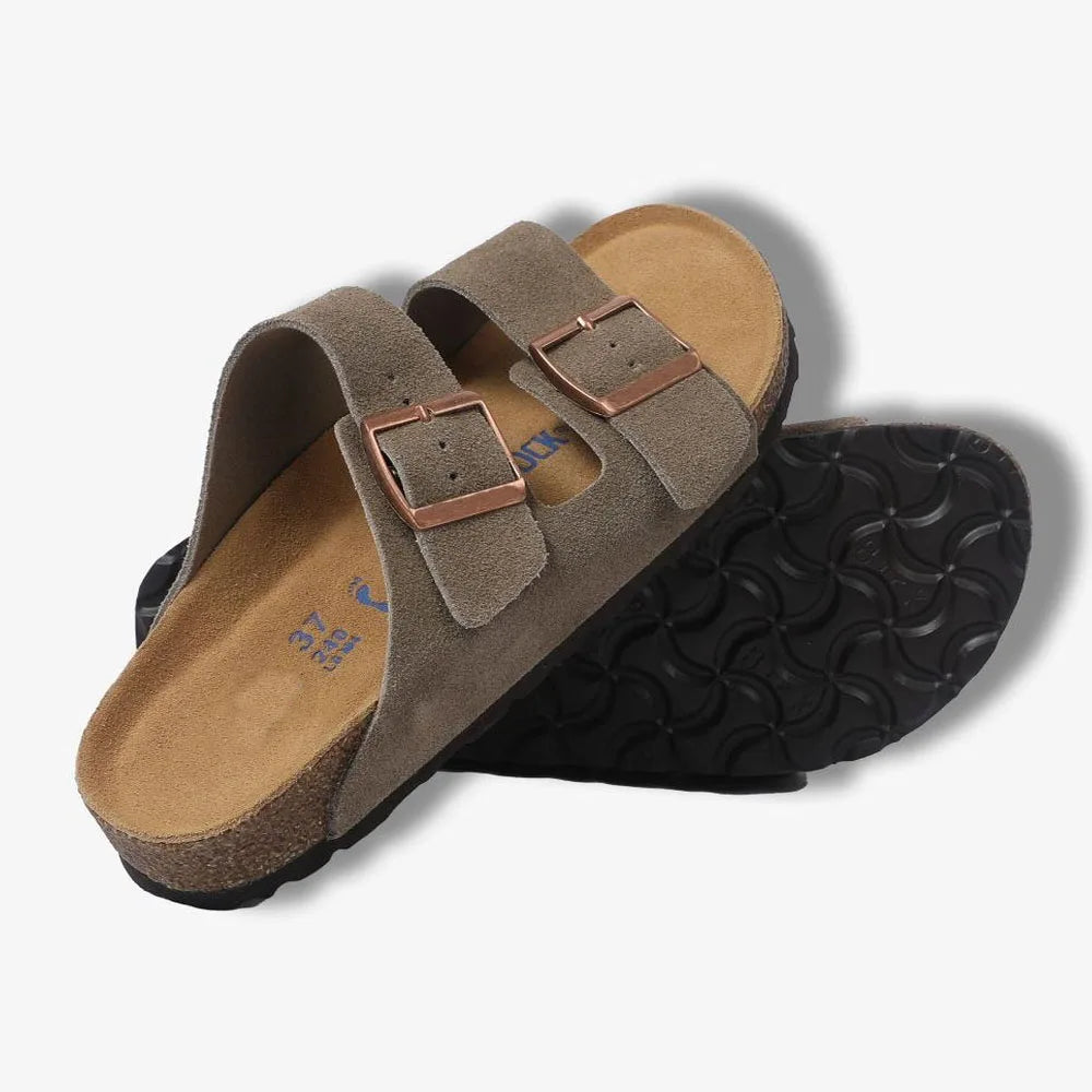 Fashionable modern men's and women's sandals are comfortable and versatile for summer, beach, and outdoor use