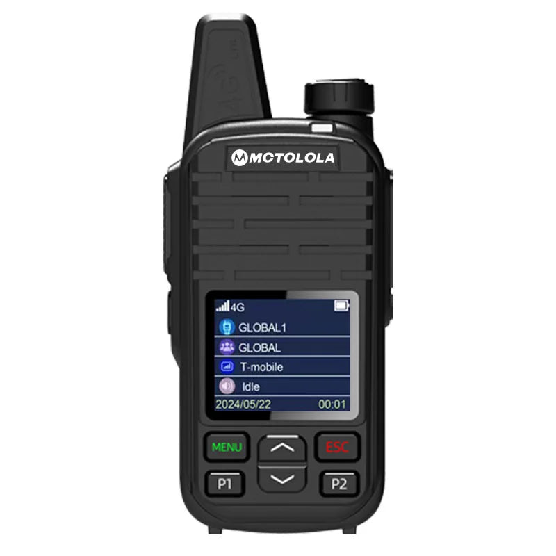 MOTOLOLA SIM Card Permanently Free 4G POC Wireless Intercom 5000 Kilometers Remote Handheld Walkie Talkie Supports Bluetooth WiF