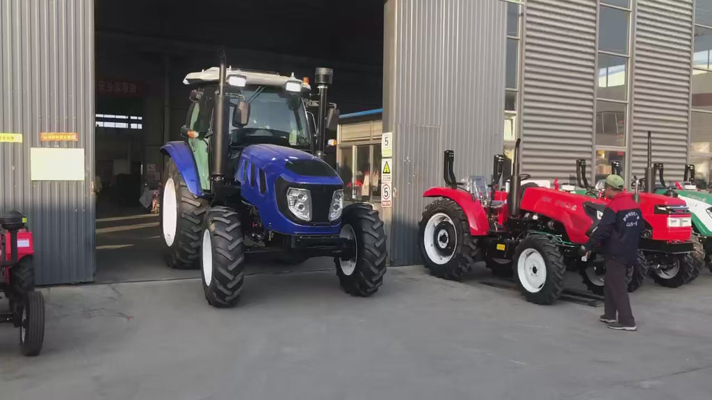 Customized 160HP Heavy Duty 4WD Wheeled Euro5 Diesel Tractor All-terrain with Cabin for Large Scale Farming Multifunctional