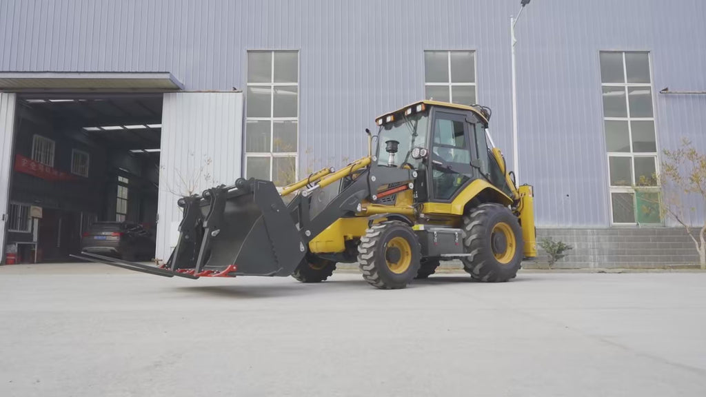 New 7.8 Ton Excavator Loader 4x4 Backhoe Loader Multi-Purpose 4WD All-Terrain Diesel Agricultural Tractor Construction Machinery