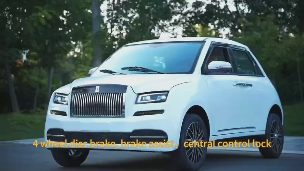 Low-speed four-wheel mini electric vehicle, 3500W fully enclosed vehicle, new energy vehicle, four-wheel electric vehicle